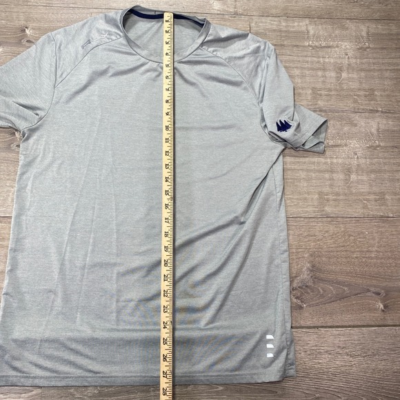 RLX Ralph Lauren Mens Gray Performance Wicking T-Shirt Medium - Picture 7 of 10